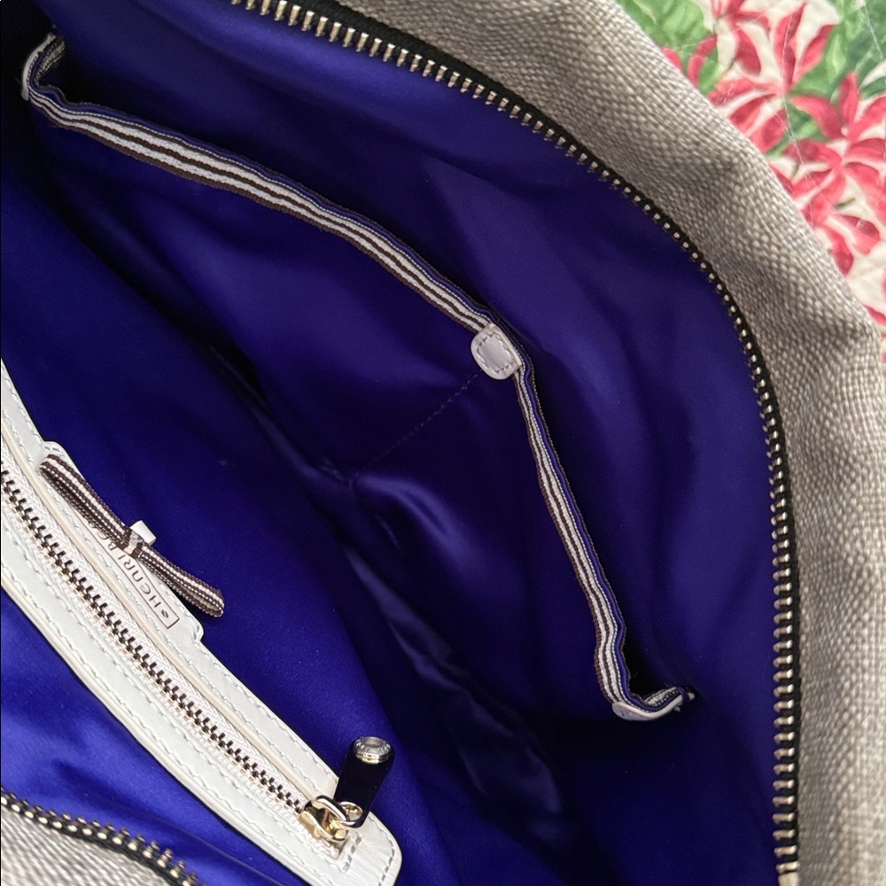 Henri Bendel Tweed and Leather Jetsetter Crossbody Bag - Picture 7 of 10